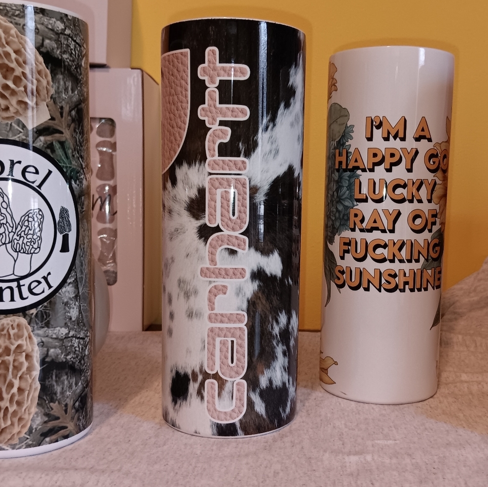 Carhartt 20oz double wall insulated sublimation tumbler